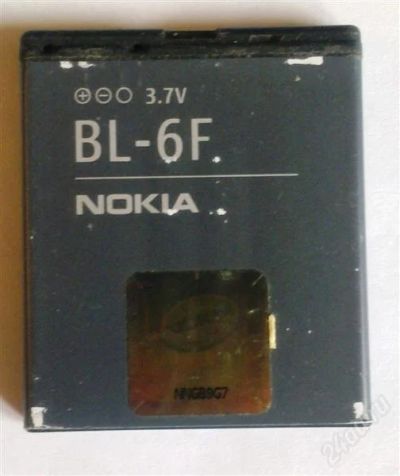 Лот: 851245. Фото: 1. Аккумулятор акб Nokia N95 8gb... Аккумуляторы
