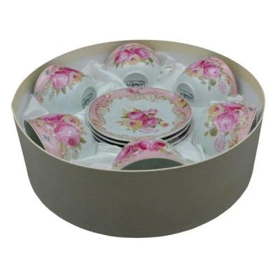 Лот: 24586394. Фото: 1. Чайный сервиз LAVENIR фарфор... Кружки, стаканы, бокалы