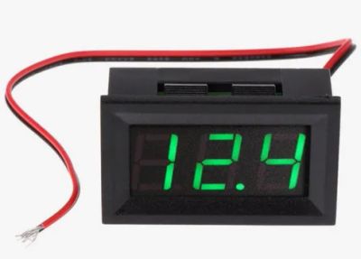 Лот: 23019450. Фото: 1. Двухпроводной вольтметр DC 4.5-30... Головки измерительные, индикаторы