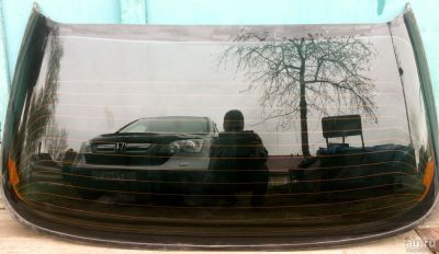 Лот: 9652456. Фото: 1. Оригинальное заднее стекло Honda... Кузов