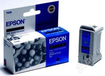 Лот: 720923. Фото: 1. картридж epson t028 оригинал. Картриджи, расходные материалы