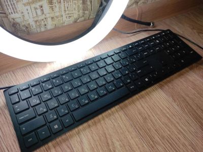 Лот: 18444233. Фото: 1. HP Lifestyle USB Wired PC Keyboard... Клавиатуры и мыши