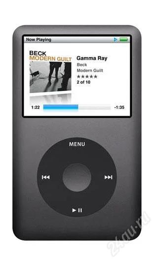 Лот: 1039621. Фото: 1. Apple iPod classic 1 - 80Gb. Плееры