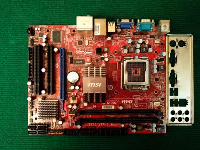 Лот: 17381664. Фото: 1. Материнская плата MSI N1996. Материнские платы
