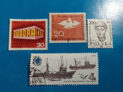 Лот: 20595679. Фото: 1. - Марки для Вашей коллекции. -... Марки