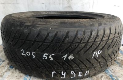 Лот: 14669674. Фото: 1. Шина 205/55 R16 205/55/16 Goodyear... Шины