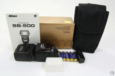 Лот: 4590265. Фото: 1. Вспышка Nikon SB-800. Вспышки, осветители, рассеиватели