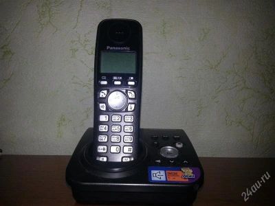 Лот: 2818523. Фото: 1. Радиотелефон Panasonic KX-TG7225RU. DECT и радиотелефоны