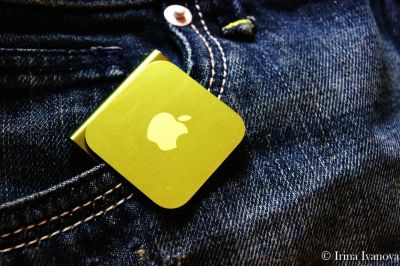 Лот: 4956627. Фото: 1. iPod shuffle 5g (прошивка 1.02... Плееры