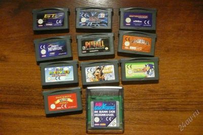Лот: 1394936. Фото: 1. Комплект из 10 игр для game boy... Игры для консолей