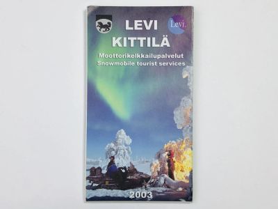 Лот: 23281145. Фото: 1. Levi Kitilla. Trail map. 2003... Карты и путеводители