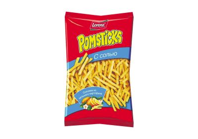 Лот: 18730787. Фото: 1. Картофельные чипсы соломкой Pomsticks. Готовые блюда