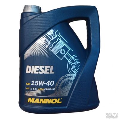 Лот: 14493416. Фото: 1. MANNOL Diesel 15W-40 CF/SL (5л... Масла, жидкости