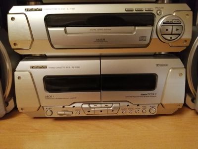 Лот: 16262411. Фото: 1. 2 деки (CD и кассетная) Technics... Кассетные деки, магнитофоны