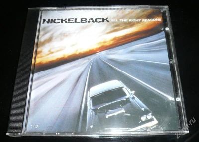 Лот: 2039194. Фото: 1. CD NICKELBACK "All the right Reasons... Аудиозаписи