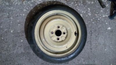 Лот: 5138787. Фото: 1. Банан (запаска) 14" 4х100. Шины на дисках