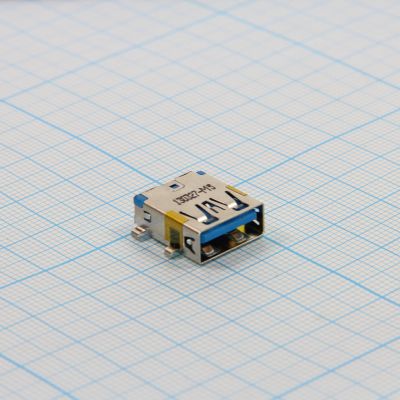 Лот: 12288029. Фото: 1. Разъём USB №118 ver.3.0 female. Разъёмы