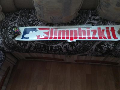 Лот: 6267632. Фото: 1. Наклейка Limp bizkit. Наклейки автомобильные