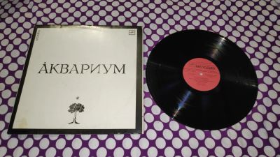 Лот: 25706434. Фото: 1. группа " Аквариум " большая виниловая... Аудиозаписи