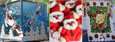Лот: 2339370. Фото: 1. Колье "Jingle Bells" со снеговиком. Разное