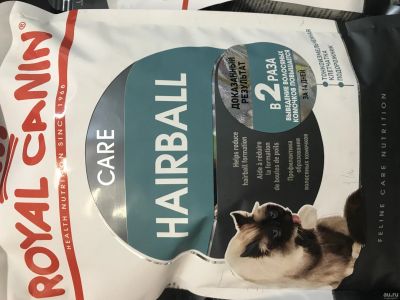 Лот: 13763848. Фото: 1. Royal Canin корм для кошек Hairbol... Корма
