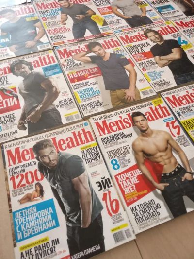 Лот: 11224390. Фото: 1. Men's health 41 штука!. Другое (журналы, газеты, каталоги)