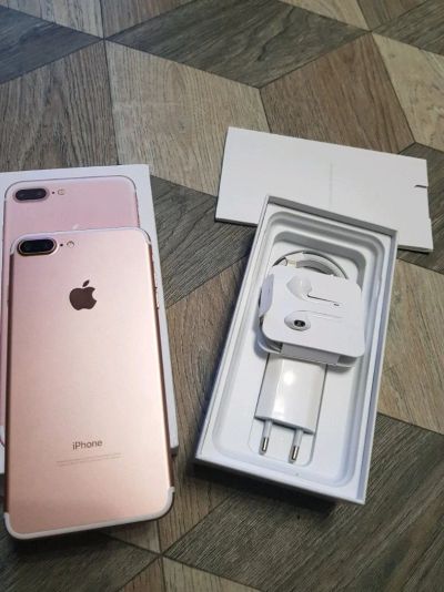 Лот: 11925640. Фото: 1. Iphone 7 plus 128gb rose gold... Смартфоны