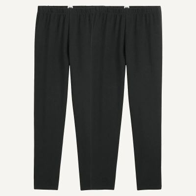 Лот: 25078692. Фото: 1. Комплект из 2 однотонных леггинсов... Другое (одежда, обувь, галантерея)