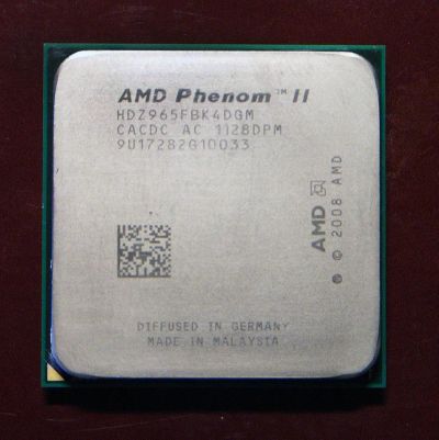 Лот: 5336807. Фото: 1. AMD Phenom II X4 965 Black Edition... Процессоры