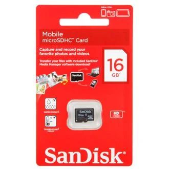 Лот: 4578676. Фото: 1. Карта памяти microsd HC 16 GB... Карты памяти