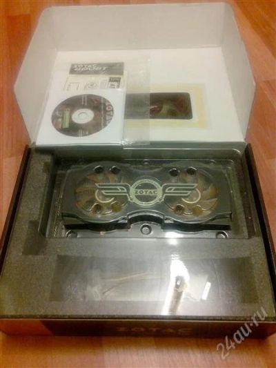 Лот: 2317715. Фото: 1. ZOTAC GeForce GTX 470 AMP. Видеокарты