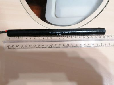 Лот: 19549519. Фото: 1. Аккумулятор Ni-MH 9,6V 1200 mAh... Аксессуары, запчасти
