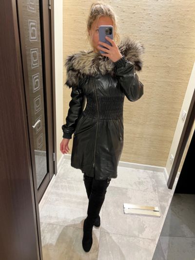 Лот: 24348570. Фото: 1. Дубленка натуральная. Верхняя одежда