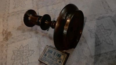 Лот: 10996986. Фото: 1. Подсвечник . Латунный. Предметы интерьера и быта