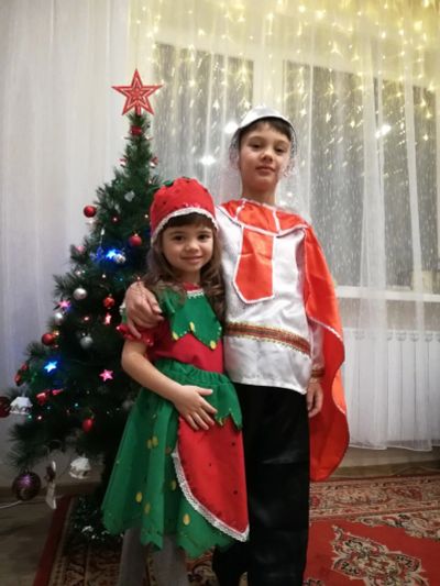 Лот: 12846137. Фото: 1. Новогодний костюм для мальчика... Детские карнавальные, праздничные костюмы