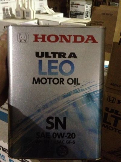 Лот: 7024833. Фото: 1. HONDA ULTRA LEO SN 0W20 /Масло... Масла, жидкости