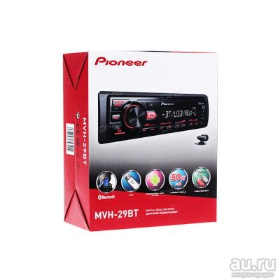 Лот: 15516230. Фото: 1. А/м Pioneer MVH-29BT. Автомагнитолы