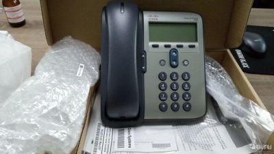 Лот: 15572380. Фото: 1. IP Телефоны Cisco 7906 новые SIP. SIP, Видео-телефоны