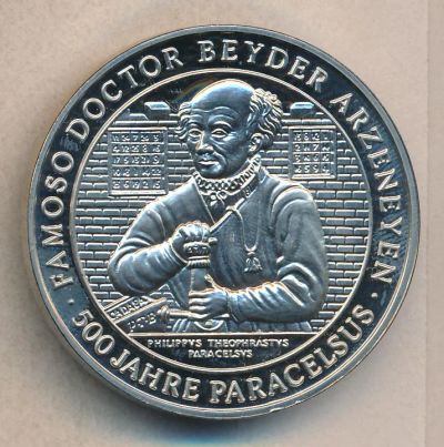 Лот: 6412509. Фото: 1. Германия 1993 Медаль жетон алхимик... Юбилейные