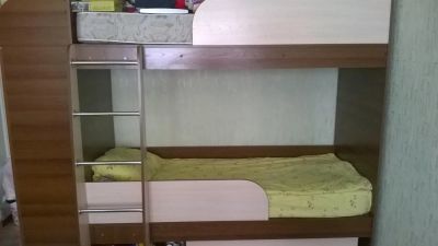 Лот: 3968812. Фото: 1. 2-ярусная кровать. Детские кровати и кроватки