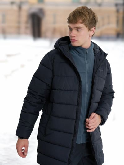 Лот: 24278251. Фото: 1. Пуховик мужской Demix, Черный. Легкие куртки, толстовки