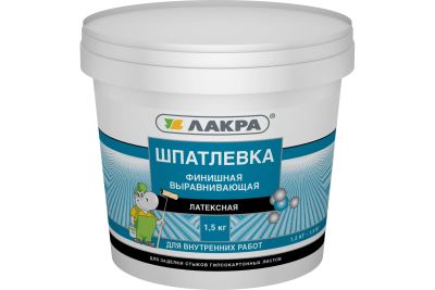 Лот: 12930319. Фото: 1. Шпатлевка Лакра финишная для гипсокартона... Краски, лаки, растворитель