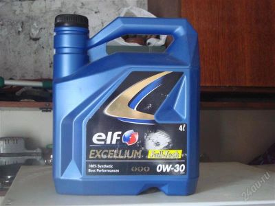 Лот: 956395. Фото: 1. Масло Моторное ELF 0w30. Масла, жидкости