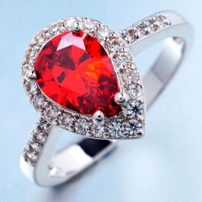 Лот: 7243585. Фото: 1. Кольцо.Камни фианиты. Плакировка... Кольца, перстни