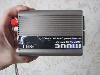 Лот: 1066717. Фото: 1. Преобразователь 12В-220В (300Вт... Электроприборы для автомобиля