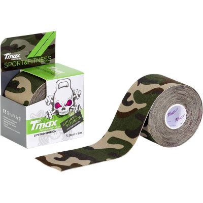 Лот: 22362101. Фото: 1. Тейп кинезиологический Tmax Pattern... Другое (спортивные товары)