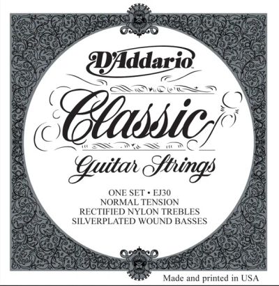 Лот: 4592669. Фото: 1. D'addario EJ30 - Нейлоновые струны... Гитары