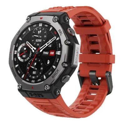 Лот: 24870372. Фото: 1. Смарт-часы Amazfit T-Rex 3 A2323... Смарт-часы, фитнес-браслеты, аксессуары