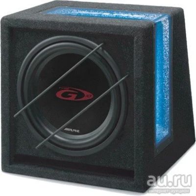 Лот: 13150863. Фото: 1. Alpine SBG-1044BR сабвуфер в корп... Сабвуферы