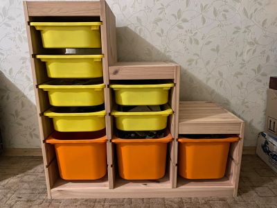 Лот: 19552337. Фото: 1. Стеллаж IKEA trofast. Шкафы, стеллажи, комоды